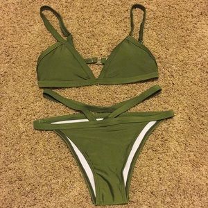 Hunter Green Bikini